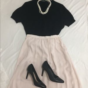 Black 100% Cashmere Sweater